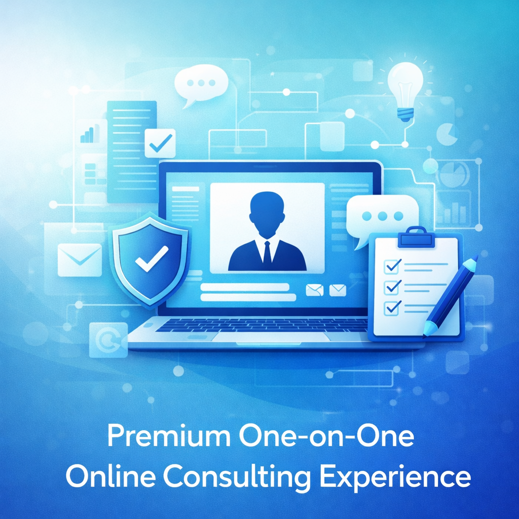 Premium One-on-One Online Consulting Experience