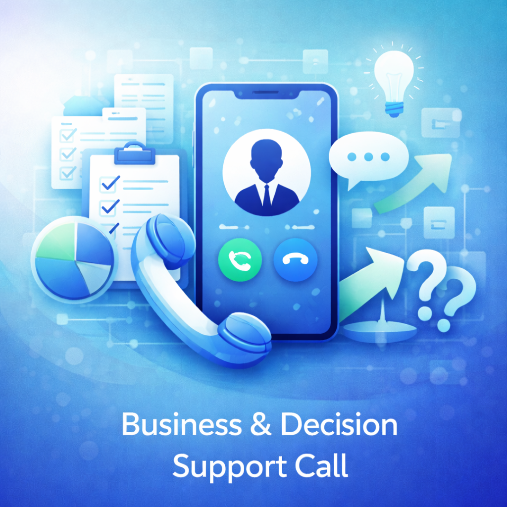 Business & Decision Support Call