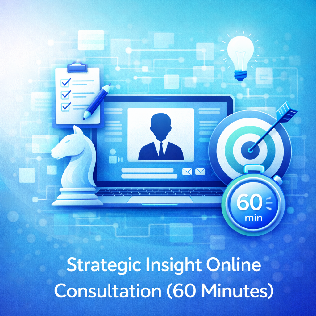 Strategic Insight Online Consultation (60 Minutes)